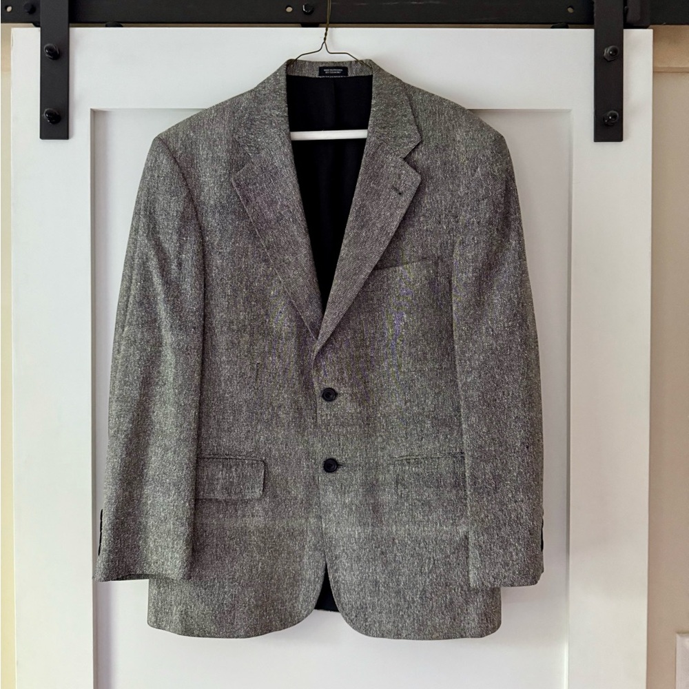 Oscar de la Renta Grey Men’s Blazer / Suit Jacket
